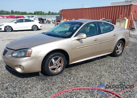 2004 Pontiac Grand Prix Gt2 z USA, uszkodzony, nr VIN 2G2WS522X41321476